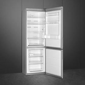Серый холодильник Smeg FC18EN1X фото 2 фото 2