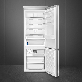 Серебристый холодильник Smeg FA3905RX5 фото 2 фото 2