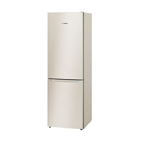Бежевый холодильник с зоной свежести Bosch VitaFresh KGN36NK2AR