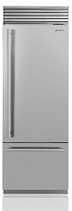 Серый холодильник Smeg RF376RSIX фото 4 фото 4
