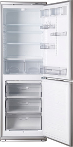 Серебристый двухкамерный холодильник ATLANT ХМ 4012-080 фото 3 фото 3