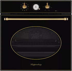 Чёрный электрический духовой шкаф Kuppersberg SR 6911 B Bronze