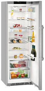 Холодильники Liebherr стального цвета Liebherr Kef 4370