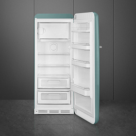 Зелёный холодильник Smeg FAB28RDEG5 фото 2 фото 2