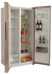 Широкий двухдверный холодильник с морозильной камерой Ascoli ACDG571WG фото 2 фото 2