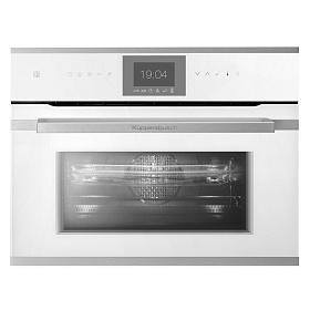 Компактный духовой шкаф с микроволнами Kuppersbusch CBM 6550.0 W1 Stainless Steel