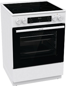 Электрическая плита c Hi-Light конфорками Gorenje GECS6C70WC