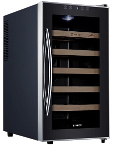 Винный шкаф с охлаждением LIBHOF AM-18 Black фото 2 фото 2