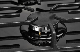 Чёрная газовая варочная панель Kuppersberg FG 603 B Bronze фото 3 фото 3
