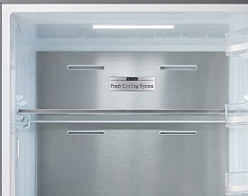 Двухкамерный холодильник ноу фрост Korting KNFC 71887 X фото 4 фото 4