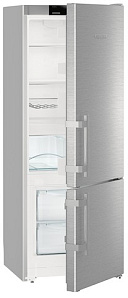 Серебристые двухкамерные холодильники Liebherr Liebherr CUef 2915 фото 4 фото 4