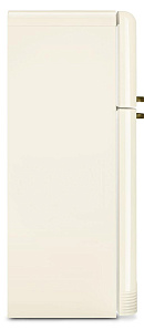 Бежевый холодильник в стиле ретро Smeg FAB50RCRB5 фото 2 фото 2