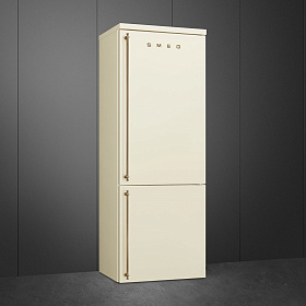 Двухкамерный холодильник цвета слоновой кости Smeg FA8005RPO5 фото 3 фото 3