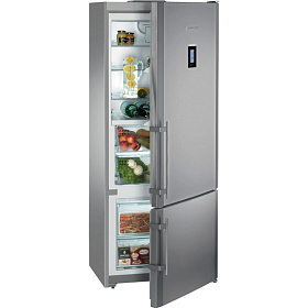 Серый холодильник Liebherr CBNPes 4656