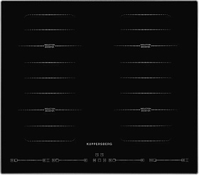 Чёрная варочная панель Kuppersberg ICS 645 F