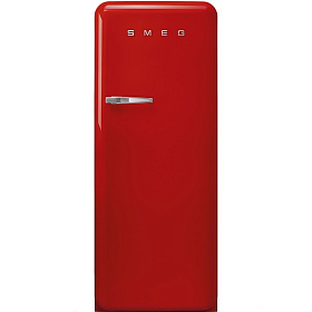 Красный холодильник Smeg FAB28RRD3