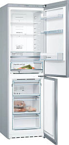 Серебристый холодильник Ноу Фрост Bosch KGN39VL1M фото 2 фото 2