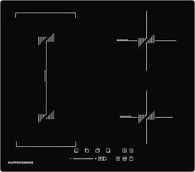 Черная индукционная варочная панель Kuppersberg ICS 617 фото 2 фото 2