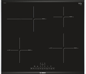 Черная индукционная варочная панель Bosch PIF675FC1E