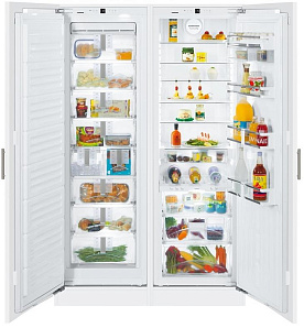 Встраиваемый холодильник side by side Liebherr SBS 70I4