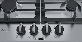 Встраиваемая газовая 4-х конфорочная варочная панель Bosch PCP6A5B90M фото 2 фото 2