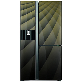 Холодильник  с морозильной камерой HITACHI R-M702AGPU4XDIA