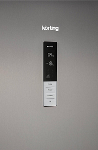 Холодильник шириной 60 см Korting KNFC 61869 X фото 2 фото 2