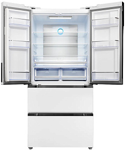 Широкий холодильник с нижней морозильной камерой Kuppersberg RFFI 184 WG фото 2 фото 2