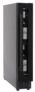 Узкий встраиваемый винный шкаф LIBHOF CX-9 black фото 2 фото 2