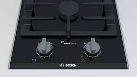 Чёрная газовая варочная панель Bosch PRB3A6D70M фото 2 фото 2