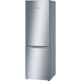 Двухкамерный серебристый холодильник Bosch VitaFresh KGN36NL2AR
