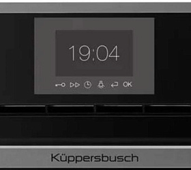Чёрный электрический встраиваемый духовой шкаф Kuppersbusch B 6550.0 S9 фото 2 фото 2