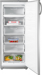 Маленький серебристый холодильник ATLANT М 7184-080 фото 4 фото 4