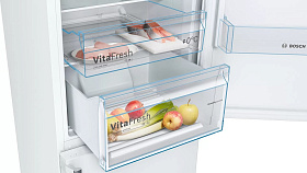 Белый холодильник 2 метра Bosch KGN39VWEQ фото 2 фото 2