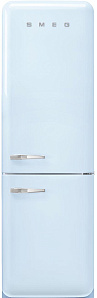 Холодильник голубого цвета в ретро стиле Smeg FAB32RPB5