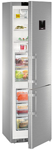 Серебристые двухкамерные холодильники Liebherr Liebherr CBNPes 4858 фото 2 фото 2