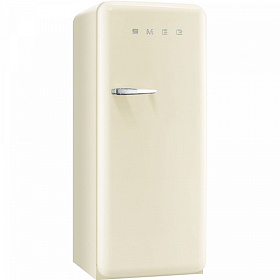 Холодильник кремового цвета Smeg FAB28RP1