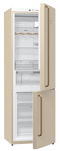 Двухкамерный холодильник цвета слоновой кости Gorenje NRK611CLI фото 2 фото 2