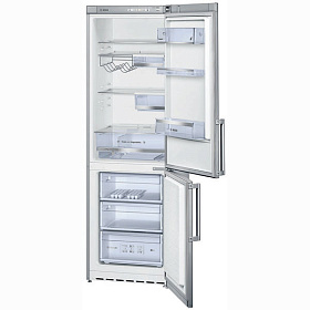Серый холодильник Bosch KGV 36XL20 R