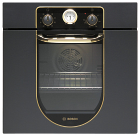Черный встраиваемый духовой шкаф Bosch HBFN 10 E A0