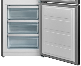 Двухкамерный холодильник ноу фрост Korting KNFC 62017 X фото 4 фото 4