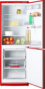 Красный холодильник ATLANT ХМ 4012-030 фото 4 фото 4