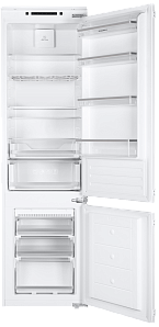 Встраиваемый двухкамерный холодильник Maunfeld MBF193NFFW фото 3 фото 3