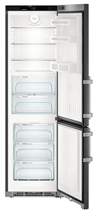 Серебристые двухкамерные холодильники Liebherr Liebherr CBNbs 4815 фото 4 фото 4
