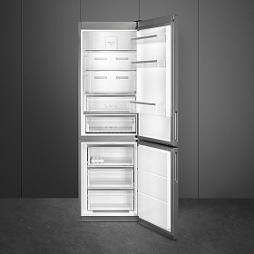 Серый холодильник Smeg FC20EN1X фото 2 фото 2