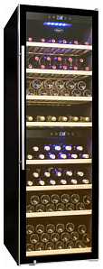 Узкий высокий винный шкаф Cold Vine C 180-KBF2