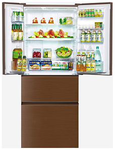 Многокамерный холодильник Panasonic NR-D 535 YG-T8 коричневый