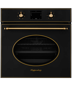Классический духовой шкаф чёрного цвета Kuppersberg SR 615 B Bronze