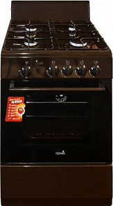 Газовая плита Cezaris ПГ 2100-01 коричневый