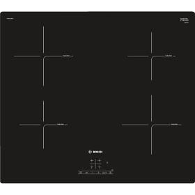 Чёрная варочная панель Bosch PUG611BB1E